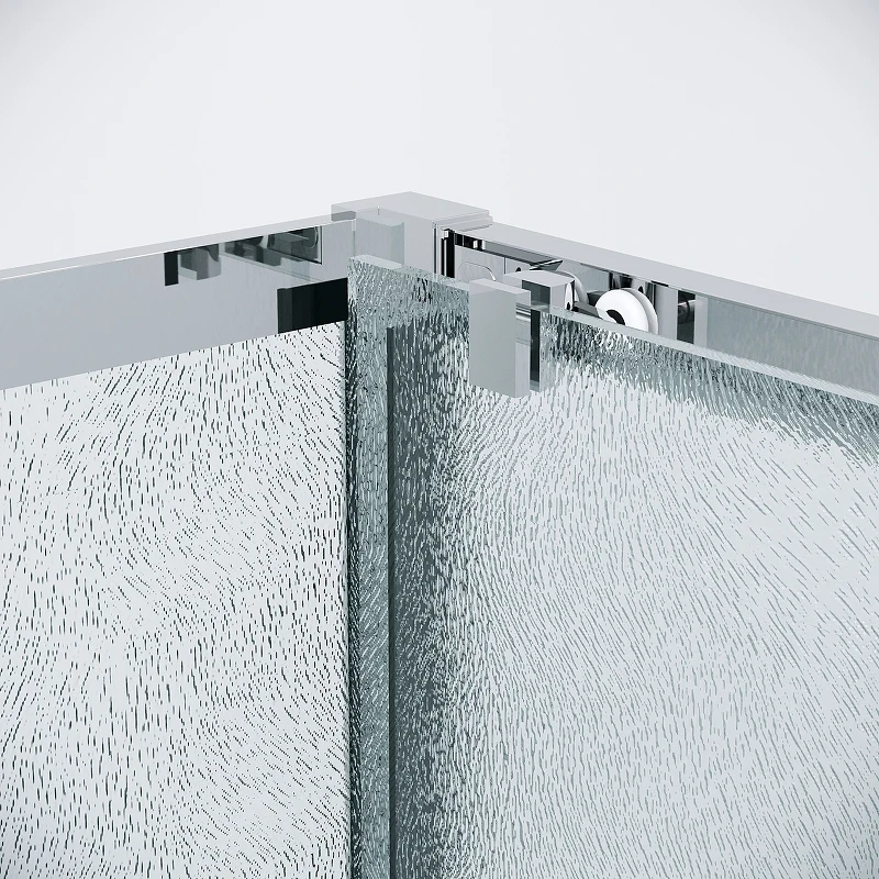 Душевой уголок Grossman Cosmo 130х80 120.K33.02.1380.10.02 профиль Хром стекло шиншилла