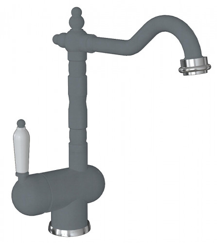 Смеситель для кухни Florentina Ода 313.08H.1113.307 цвет Серый шелк