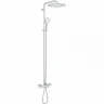 Душевая система Grohe Tempesta Cube 250 26691001 с термостатом Хром латунь на стену