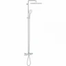 Душевая система Grohe Tempesta Cube 250 26691001 с термостатом Хром латунь на стену