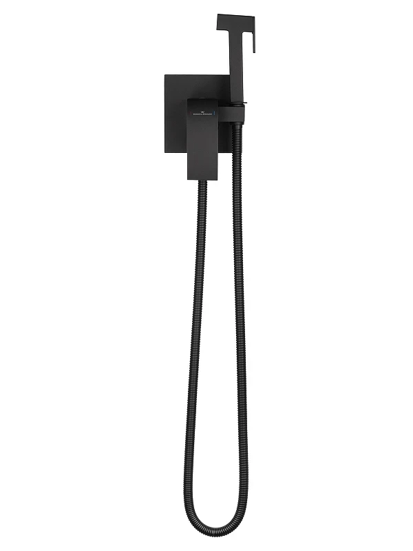 Гигиенический душ со смесителем Wonzon & Woghand Fit WW-88829009-MB цвет Черный матовый