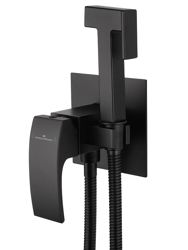 Гигиенический душ со смесителем Wonzon & Woghand Fit WW-88829009-MB цвет Черный матовый