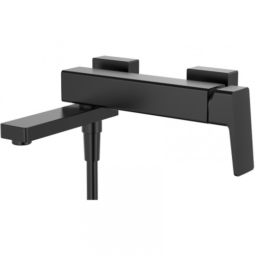 Смеситель для ванны Raglo R30.30.06 Черный матовый латунь на стену