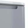 Тумба с раковиной Iddis Edifice 100 EDI10L0i95K подвесная Светло-серая МДФ / ЛДСП