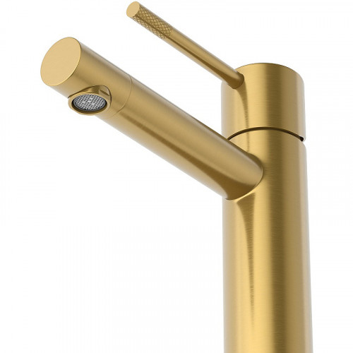 Смеситель для раковины Cezares Relax RELAX-LS2-BORO Брашированное золото нержавеющая сталь