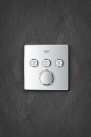 Смеситель для душа Grohe Grohtherm SmartControl 29126000 с термостатом Хром латунь встраиваемый