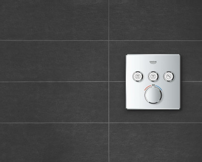 Смеситель для душа Grohe Grohtherm SmartControl 29126000 с термостатом Хром латунь встраиваемый