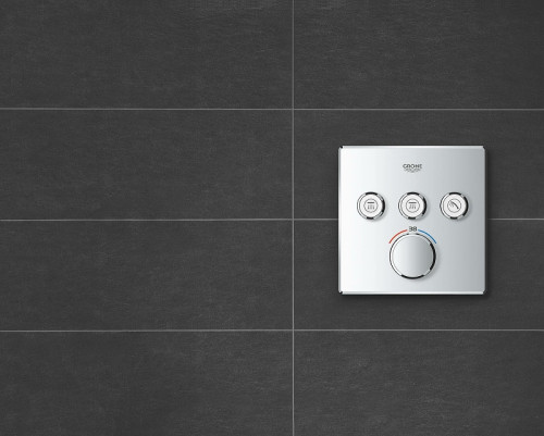 Смеситель для душа Grohe Grohtherm SmartControl 29126000 с термостатом Хром латунь встраиваемый