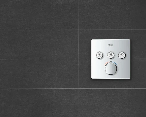 Смеситель для душа Grohe Grohtherm SmartControl 29126000 с термостатом Хром латунь встраиваемый