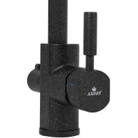 Смеситель для кухни Kaiser Decor 40144-12 Черный мрамор