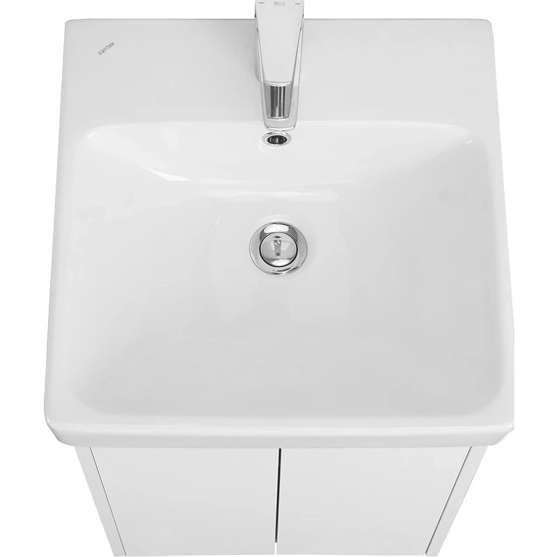 Тумба под раковину Aquaton Сканди Doors 45 1A278701SD010 Белая МДФ / ЛДСП