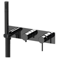 Смеситель для душа Remer X-Style X97D2WBCFP цвет Черный брашированный хром