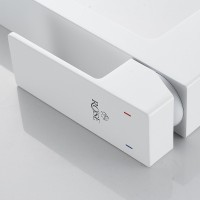 Смеситель для раковины Rose R18C R1811C-1 Белый латунь однорычажный