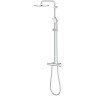 Душевая система Grohe Tempesta Cosmopolitan 26670000 с термостатом Хром пластик, латунь на стену