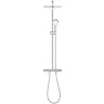 Душевая система Grohe Tempesta Cosmopolitan 26670000 с термостатом Хром пластик, латунь на стену