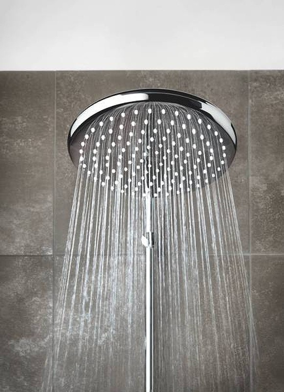 Душевая система Grohe Tempesta Cosmopolitan 26670000 с термостатом Хром пластик, латунь на стену