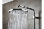 Душевая система Grohe Tempesta Cosmopolitan 26670000 с термостатом Хром пластик, латунь на стену