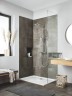 Душевая система Grohe Tempesta Cosmopolitan 26670000 с термостатом Хром пластик, латунь на стену