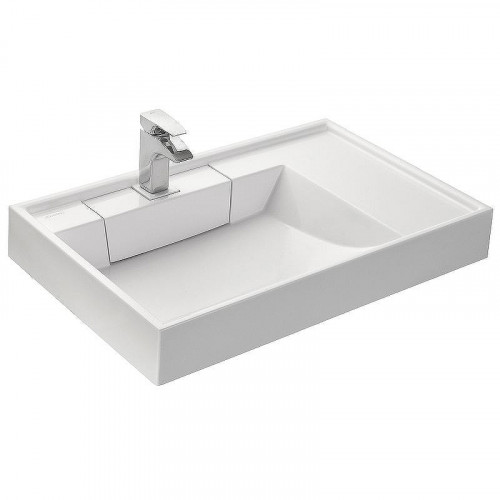 Раковина Aquaton Рейн 80 1A72113KRW010 на стиральную машину Белая