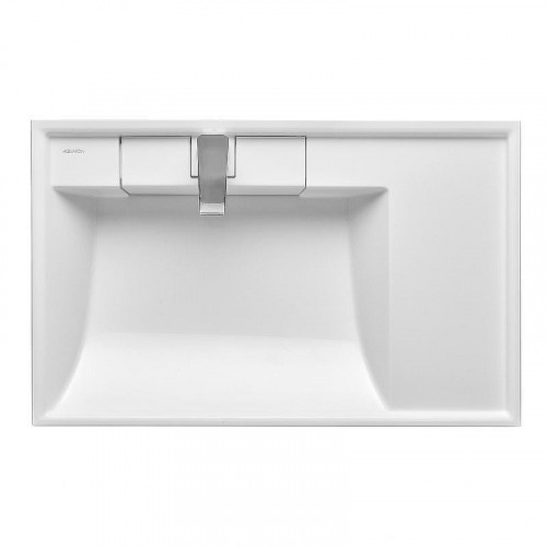 Раковина Aquaton Рейн 80 1A72113KRW010 на стиральную машину Белая