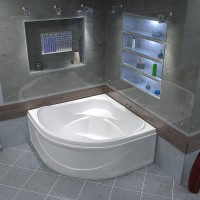 Акриловая ванна Bas Хатива 143x143 В 00042 без гидромассажа