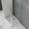 Душевая стенка Azario Shanghai 110 AZ-C43-110-MGR-CL профиль Графит матовый стекло прозрачное
