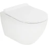 Унитаз Cezares Stylus-Tor CZR-6601-TH-TOR/CZR-2011-SC подвесной с сиденьем Микролифт фаянс подвесной