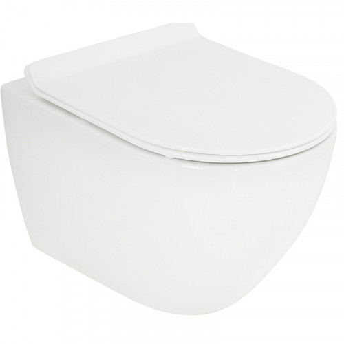 Унитаз Cezares Stylus-Tor CZR-6601-TH-TOR/CZR-2011-SC подвесной с сиденьем Микролифт фаянс подвесной