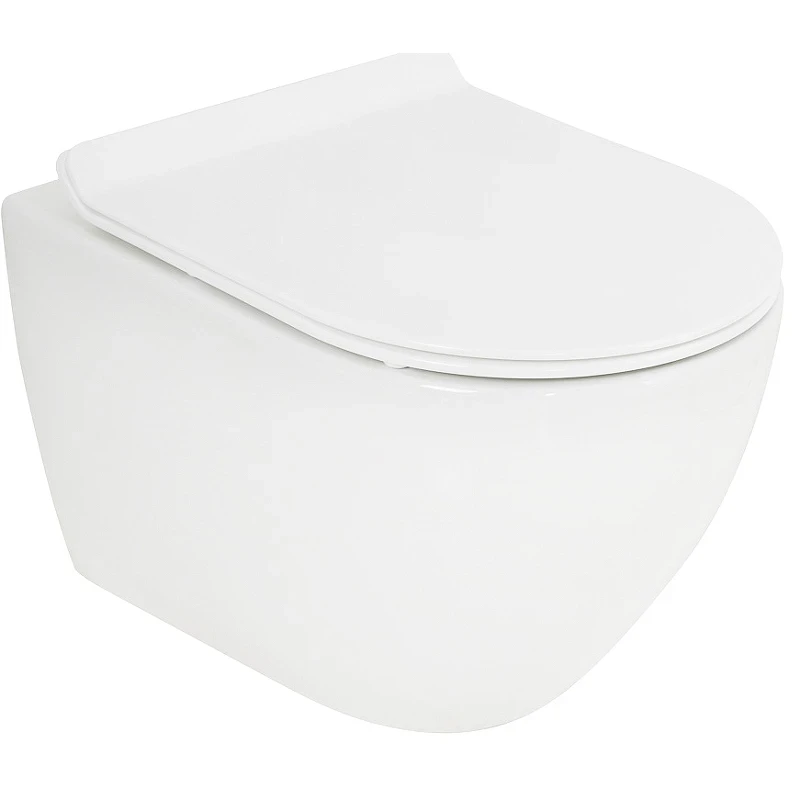 Унитаз Cezares Stylus-Tor CZR-6601-TH-TOR/CZR-2011-SC подвесной с сиденьем Микролифт фаянс подвесной