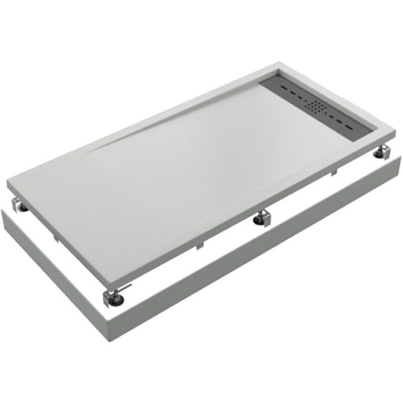 Душевой поддон из искусственного камня Creto Scala 160x90 3-0047 Белый