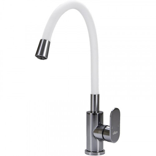 Смеситель для кухни Ekko E4264-7 Белый Сатин