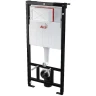 Комплект унитаза Berges Gamma 081105 с инсталляцией Alcaplast Sadromodul AM101/1120-3:1 RU M71-0001 с сиденьем Микролифт и клавишей смыва Хром