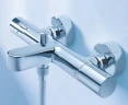 Смеситель для ванны Grohe Grohtherm 800 Cosmopolitan 34766000 с термостатом Хром латунь на стену