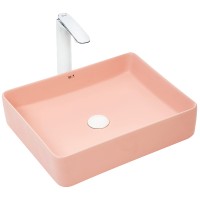 Раковина-чаша WeltWasser Elbach 2178 MP 51 10000004511 Розовая матовая фаянс накладная