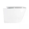 Унитаз Azario Songo AZ-5180T-WHT подвесной цвет Белый с сиденьем Микролифт