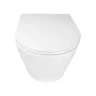 Унитаз Azario Songo AZ-5180T-WHT подвесной цвет Белый с сиденьем Микролифт