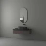 Зеркало Evoform Ledshine 50х100 BY 2598 с подсветкой 21,5 W - без выключателя - теплый белый свет