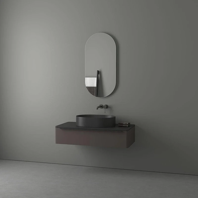 Зеркало Evoform Ledshine 50х100 BY 2598 с подсветкой 21,5 W - без выключателя - теплый белый свет