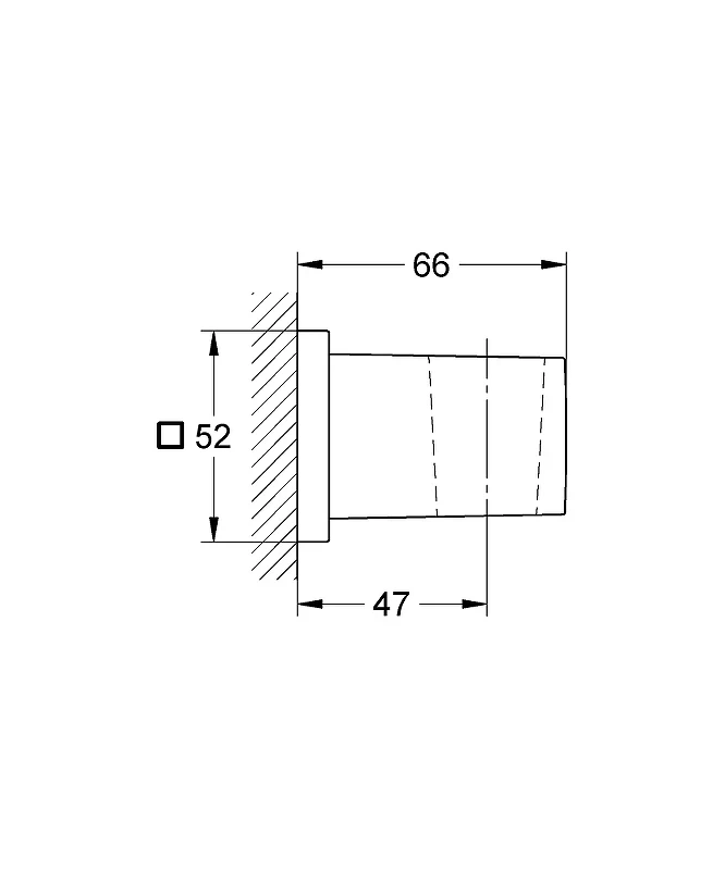 Держатель ручного душа Grohe Euphoria Cube 27693000 Хром