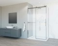 Душевой уголок Vincea Como Soft 120x90 VSR-1CS9012CL профиль Хром стекло прозрачное