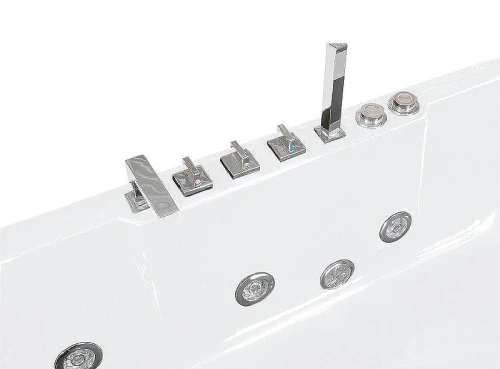 Акриловая ванна Ceruttispa С-403A R 170x80 10349 с гидромассажем