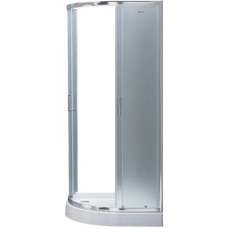 Душевой уголок Aquanet SE-800Q 80x80 239689 профиль Хром стекло с узором