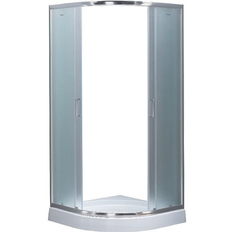 Душевой уголок Aquanet SE-800Q 80x80 239689 профиль Хром стекло с узором