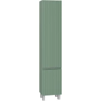 Шкаф пенал Brevita Victory 35 R VIC-05035-080R Зеленый матовый МДФ / ЛДСП