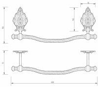 Полотенцедержатель Migliore Elisabetta 17038 Хром