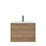 Тумба под раковину Creto Luna 60 17-WD60 подвесная цвет Wood