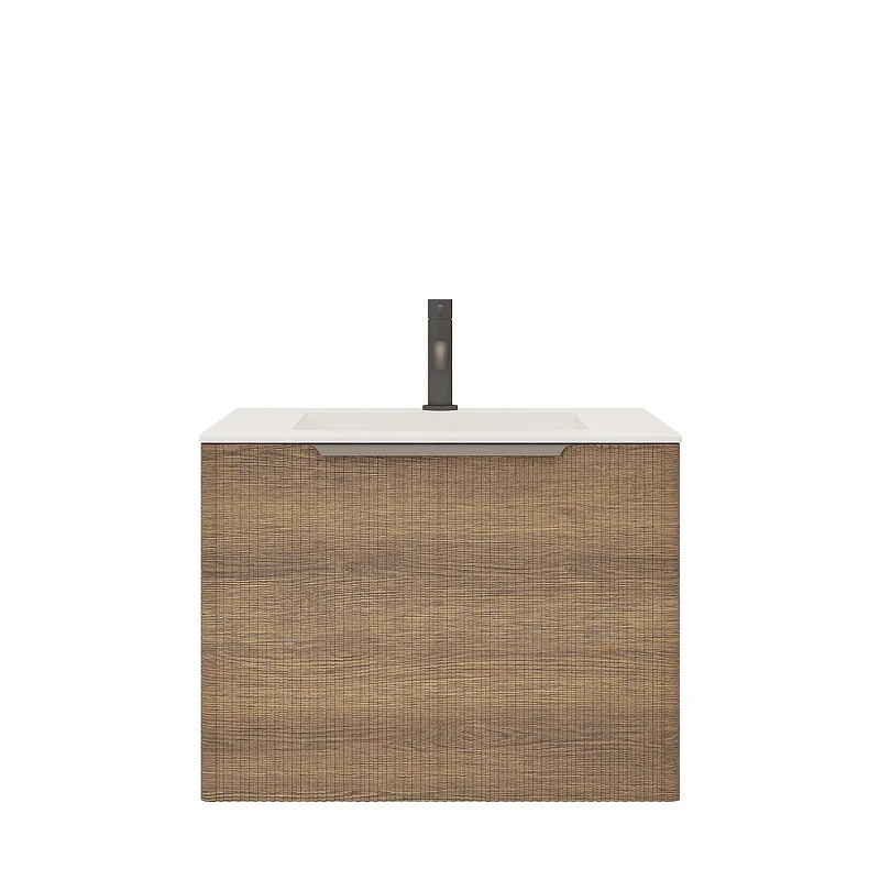 Тумба под раковину Creto Luna 60 17-WD60 подвесная цвет Wood
