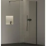 Душевая перегородка Ravak ST Walk-In Wall Air 90 GW9W70300Z1C профиль Черный стекло Transparent