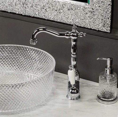 Смеситель для раковины Boheme Tradizionale Chromo 262 Хром латунь