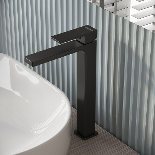 Смеситель для раковины Grossman Style 520.K35.05.210 Черный матовый латунь